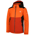 Puffins Orange-Rooibos Tea - Back - Dare 2B Childrens-Kids Impose III Ski Jacket