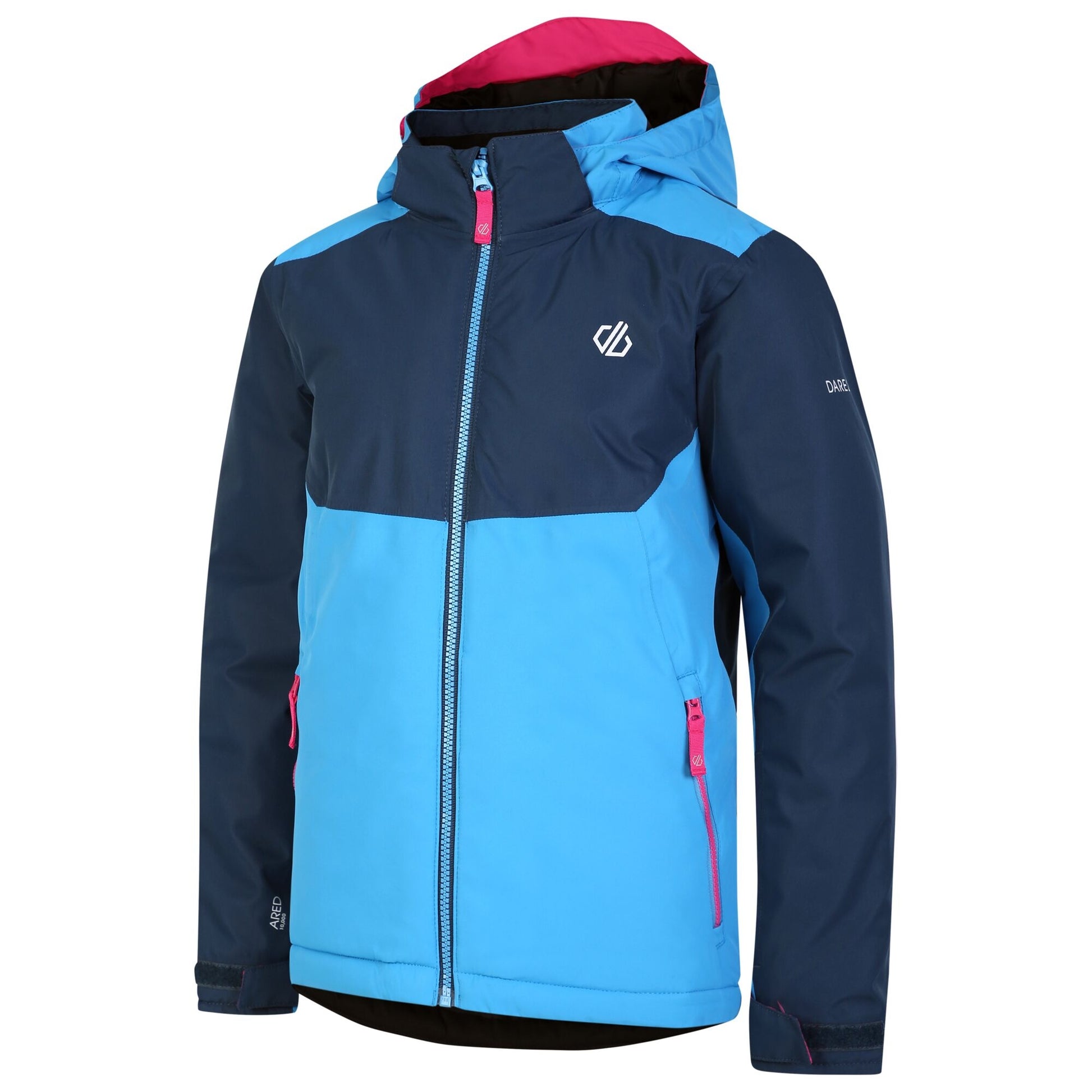 Swedish Blue-Moonlight Denim - Back - Dare 2B Childrens-Kids Impose III Ski Jacket