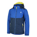 Olympian Blue-Moonlight Denim - Back - Dare 2B Childrens-Kids Impose III Ski Jacket