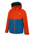 Rusty Orange-Gulfstream - Side - Dare 2B Childrens-Kids Impose III Ski Jacket