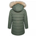 Duck Green - Back - Dare 2B Girls Striking II Waterproof Jacket