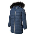 Moonlight Blue - Side - Dare 2B Girls Striking II Waterproof Jacket