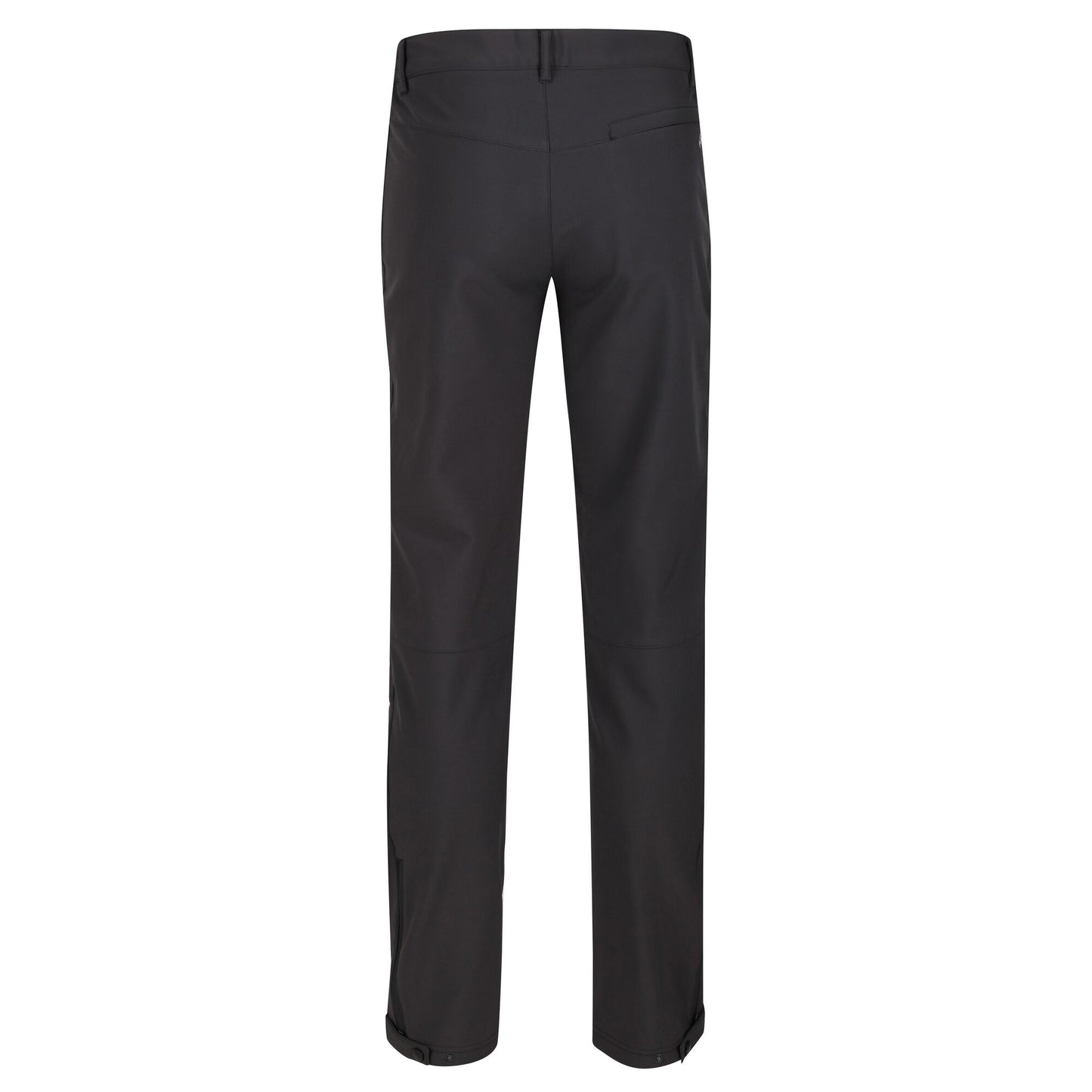 Ash - Back - Regatta Great Outdoors Mens Adventure Tech Geo II Wind Resistant Long Leg Softshell Trousers