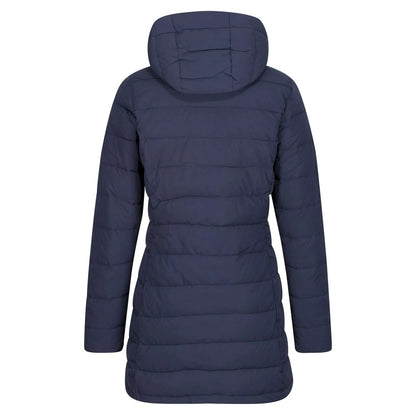 Navy - Back - Regatta Womens-Ladies Starler Padded Jacket
