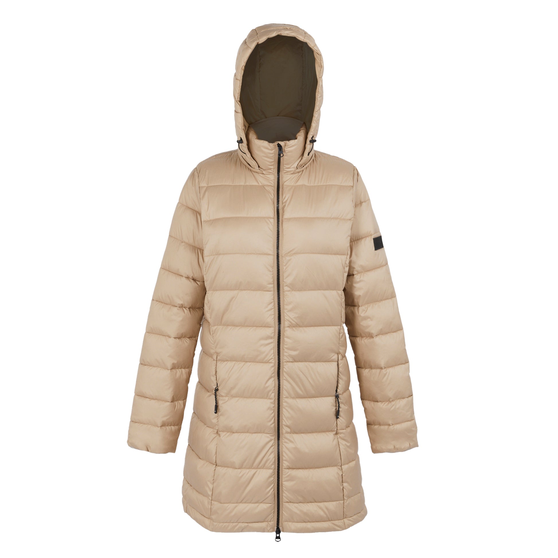 Warm Taupe - Front - Regatta Womens-Ladies Starler Padded Jacket