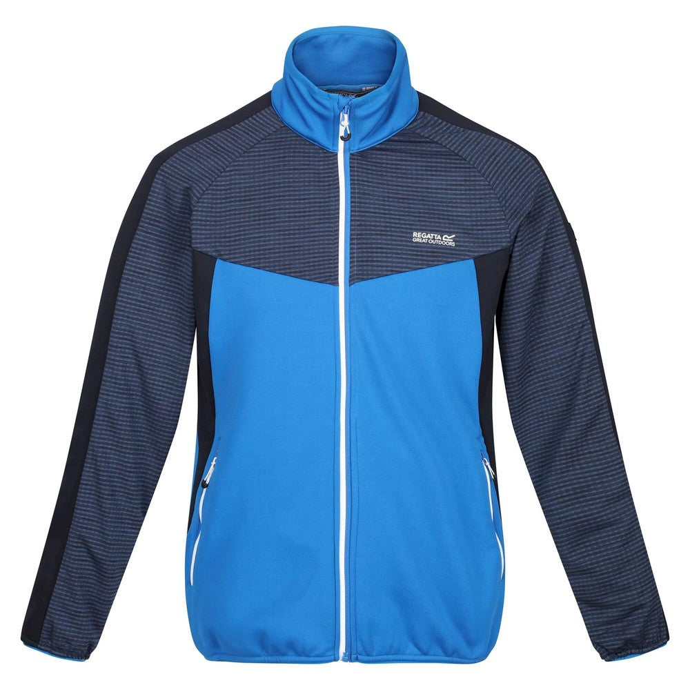 Sky Diver Blue-Admiral Blue - Front - Regatta Mens Yare VI Soft Shell Jacket
