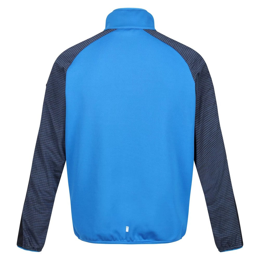 Sky Diver Blue-Admiral Blue - Back - Regatta Mens Yare VI Soft Shell Jacket