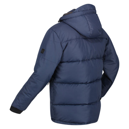 Navy - Lifestyle - Regatta Mens Farren Lightweight Puffer Jacket