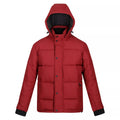 Syrah Red - Front - Regatta Mens Farren Lightweight Puffer Jacket
