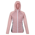 Dusky Rose-White - Front - Regatta Womens-Ladies Andreson VII Hybrid Jacket