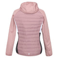 Dusky Rose-White - Back - Regatta Womens-Ladies Andreson VII Hybrid Jacket