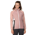 Dusky Rose-White - Lifestyle - Regatta Womens-Ladies Andreson VII Hybrid Jacket