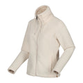 Light Vanilla - Side - Regatta Womens-Ladies Kizmitt Fluffy Full Zip Fleece Jacket
