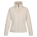 Light Vanilla - Front - Regatta Womens-Ladies Kizmitt Fluffy Full Zip Fleece Jacket