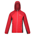 Chinese Red-Dark Red - Front - Regatta Mens Trutton Hooded Soft Shell Jacket