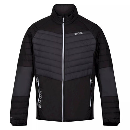 Dark Grey-Black - Front - Regatta Mens Halton VI Soft Shell Jacket
