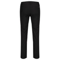 Black - Back - Regatta Great Outdoors Mens Adventure Tech Geo II Wind Resistant Regular Leg Softshell Trousers