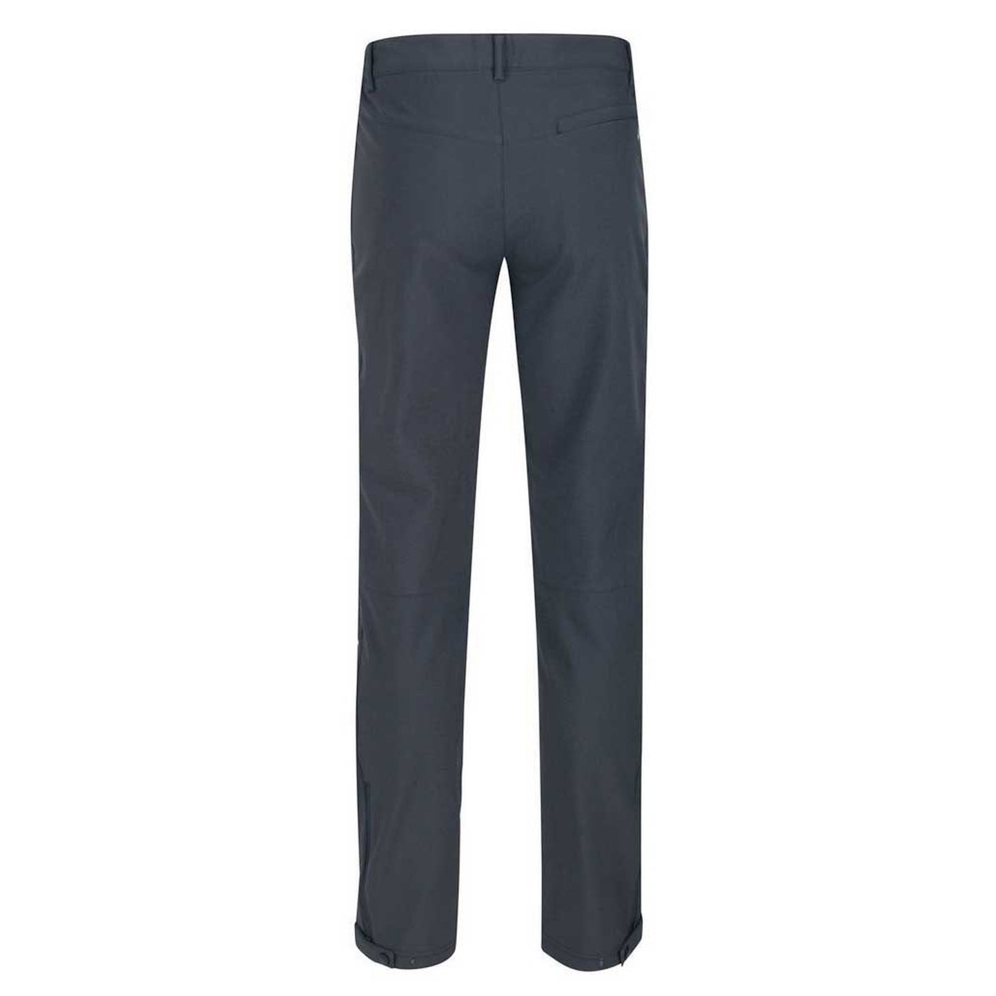 Ash - Back - Regatta Great Outdoors Mens Adventure Tech Geo II Wind Resistant Regular Leg Softshell Trousers