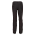 Black - Back - Regatta Great Outdoors Mens Adventure Tech Geo II Wind Resistant Short Leg Softshell Trousers