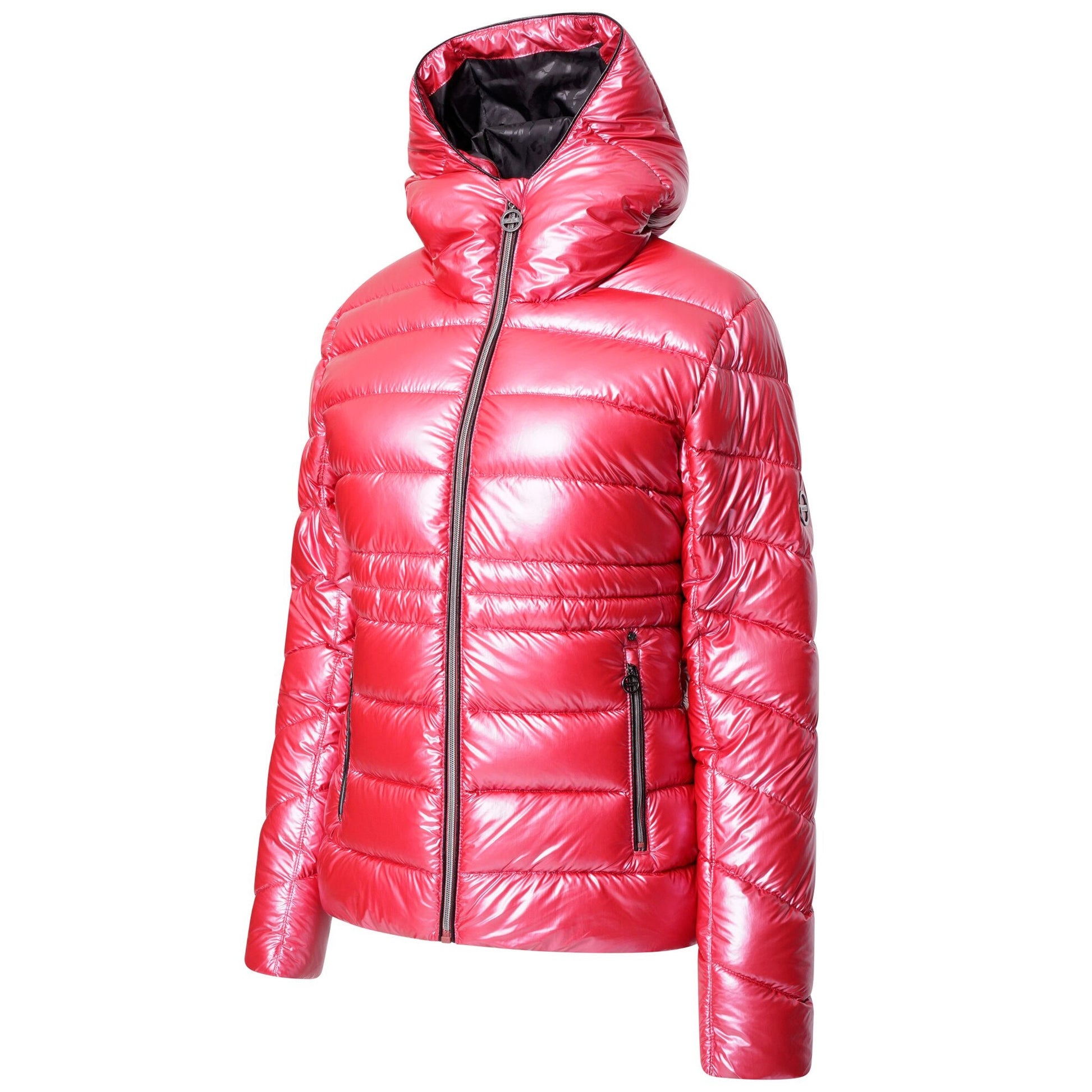 Earth Rose - Side - Dare 2B Womens-Ladies Reputable II Metallic Puffer Jacket