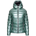 Duck Green - Front - Dare 2B Womens-Ladies Reputable II Metallic Puffer Jacket