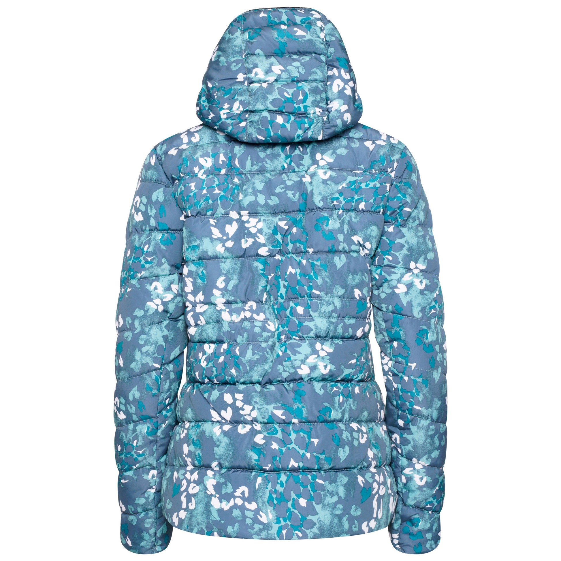 Canton Green - Back - Dare 2B Womens-Ladies Reputable II Animal Print Puffer Jacket