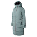 Duck Green - Side - Dare 2B Womens-Ladies Reputable II Long Length Padded Jacket