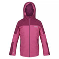 Violet-Amaranth Haze - Front - Regatta Childrens-Kids Beamz II Insulated Jacket