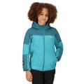 Pagoda Blue-Dragonfly - Side - Regatta Childrens-Kids Beamz II Insulated Jacket