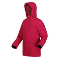 Berry Pink - Side - Regatta Childrens-Kids Yewbank Insulated Jacket