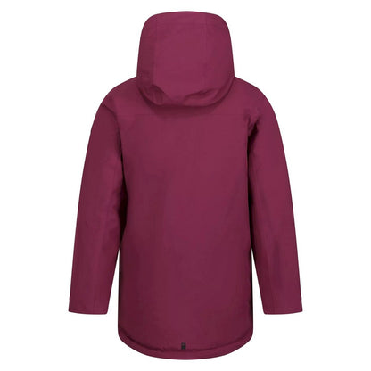 Amaranth Haze - Back - Regatta Childrens-Kids Yewbank Insulated Jacket