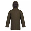 Dark Khaki - Front - Regatta Childrens-Kids Yewbank Insulated Jacket