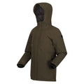 Dark Khaki - Side - Regatta Childrens-Kids Yewbank Insulated Jacket