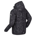 Dark Grey - Lifestyle - Regatta Childrens-Kids Volcanics VI Camo Waterproof Jacket