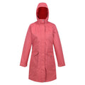 Mineral Red - Front - Regatta Womens-Ladies Romine Waterproof Parka