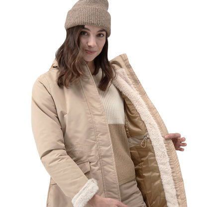 Barleycorn-Light Vanilla - Lifestyle - Regatta Womens-Ladies Romine Waterproof Parka