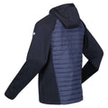 Navy - Side - Regatta Mens Andreson VII Hybrid Lightweight Padded Jacket