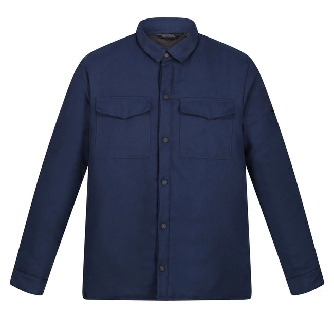 Navy - Front - Regatta Mens Gawayne Insulated Shirt