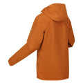 Copper Almond - Side - Regatta Womens-Ladies Bria Faux Fur Lined Waterproof Jacket