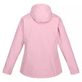 Powder Pink - Back - Regatta Womens-Ladies Bria Faux Fur Lined Waterproof Jacket