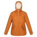 Copper Almond - Front - Regatta Womens-Ladies Bria Faux Fur Lined Waterproof Jacket