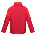 Dark Red-Chinese Red - Back - Regatta Mens Calderdale Waterproof Jacket