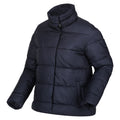 Navy - Side - Regatta Womens-Ladies Raegan Puffer Jacket