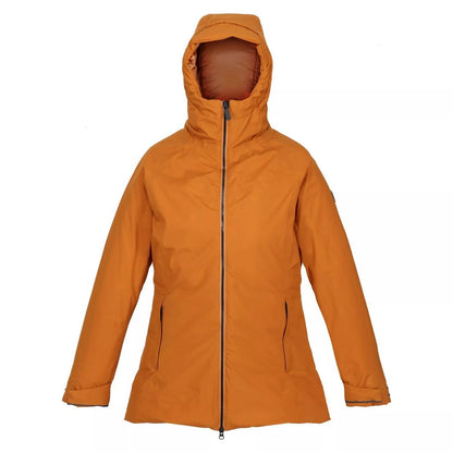 Copper Almond - Front - Regatta Womens-Ladies Sanda II Waterproof Jacket