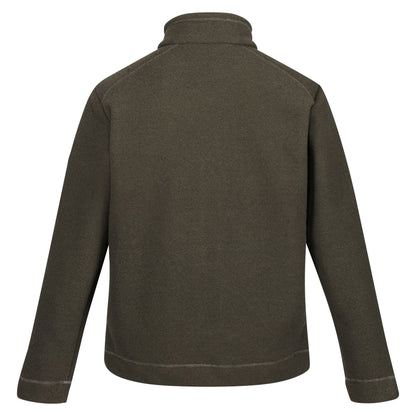 Dark Khaki - Back - Regatta Mens Garrian II Full Zip Fleece Jacket