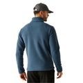 Blue Indigo-Black - Pack Shot - Regatta Mens Garrian II Full Zip Fleece Jacket