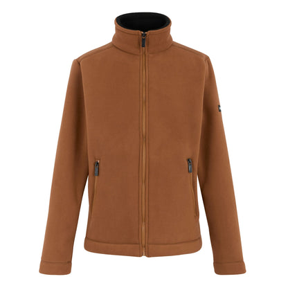 Glazed Ginger-Black - Front - Regatta Mens Garrian II Full Zip Fleece Jacket