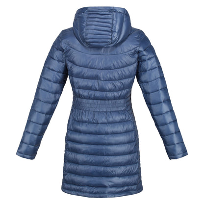 Dark Denim - Back - Regatta Womens-Ladies Andel III Lightweight Parka