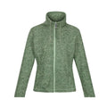 Basil Green - Front - Regatta Womens-Ladies Kizmitt Marl Full Zip Fleece Jacket