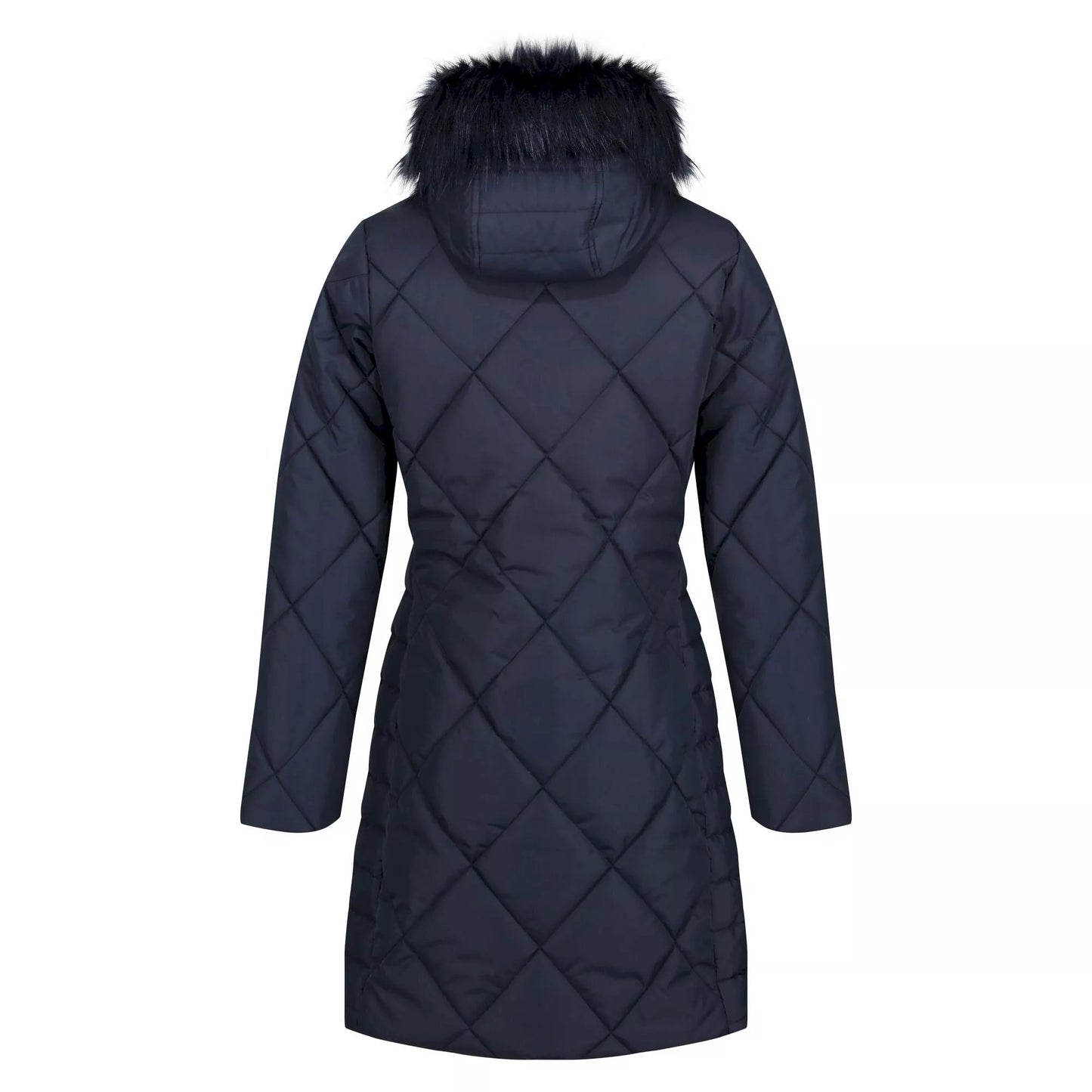 Navy - Back - Regatta Womens-Ladies Fritha II Insulated Parka